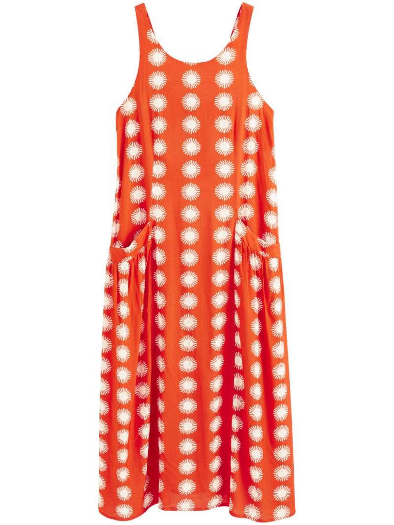 Chinti & Parker Formentera organic-cotton dress - Orange von Chinti & Parker