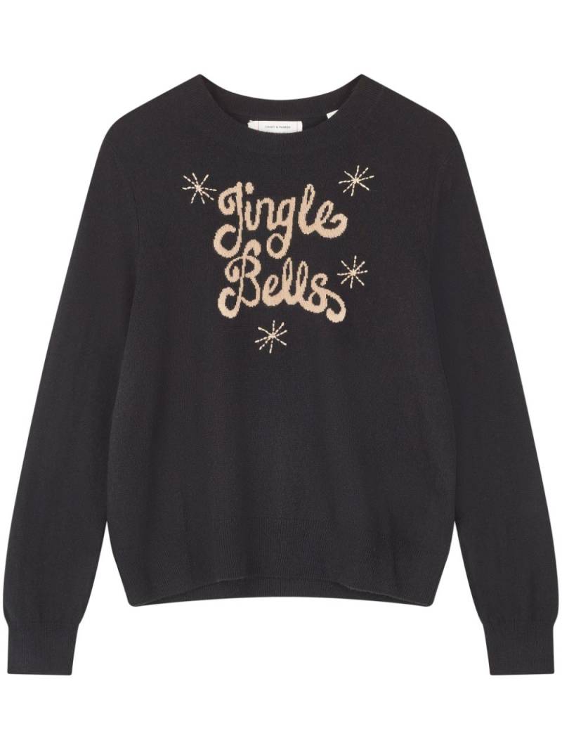 Chinti & Parker Jingle Bells jumper - Black von Chinti & Parker