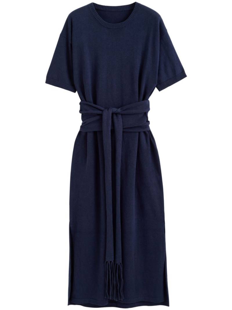 Chinti & Parker Monaco organic cotton midi dress - Blue von Chinti & Parker