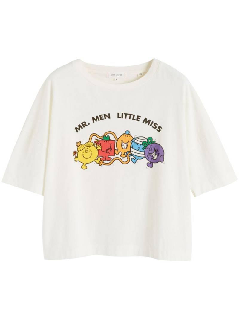 Chinti & Parker Mr Men t-shirt - White von Chinti & Parker