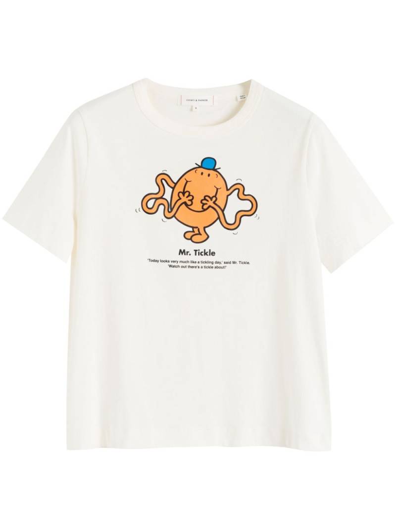 Chinti & Parker Mr Tickle t-shirt - White von Chinti & Parker