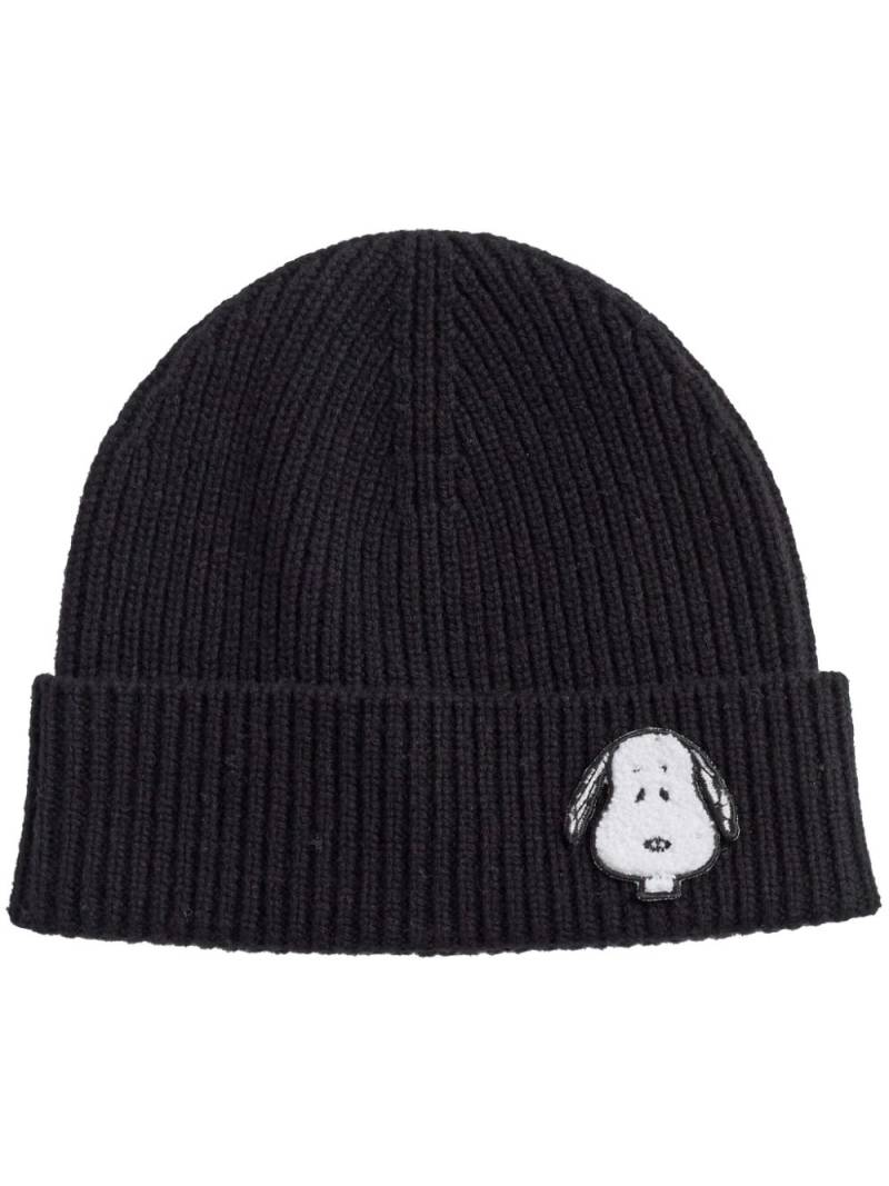 Chinti & Parker Snoopy beanie - Black von Chinti & Parker