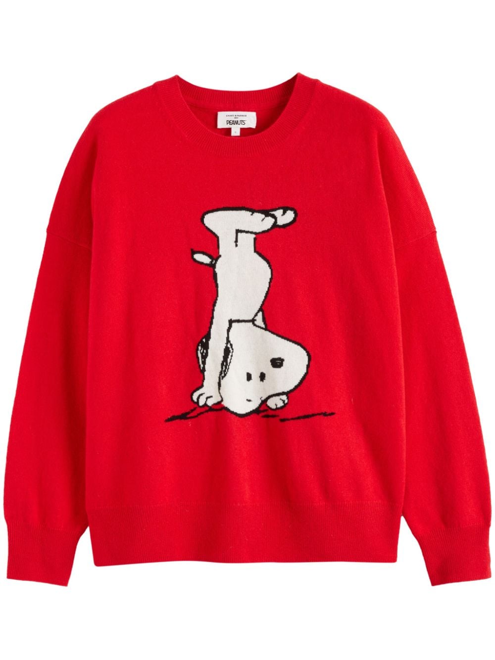 Chinti & Parker Snoopy jumper - Red von Chinti & Parker