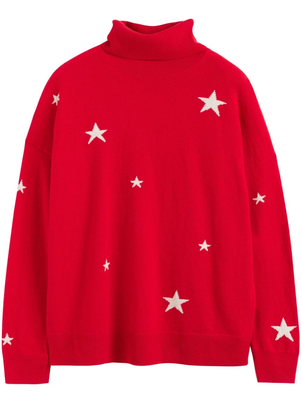 Chinti & Parker Star jumper - Red von Chinti & Parker