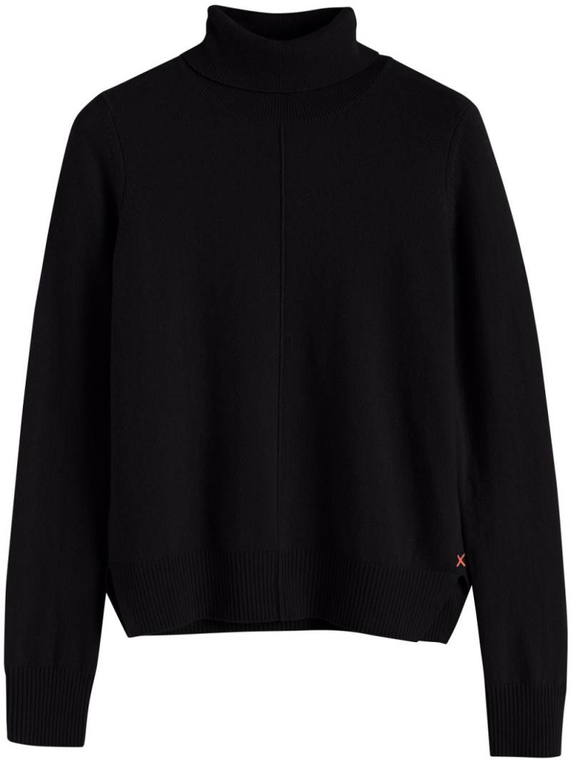 Chinti & Parker The Roll Neck jumper - Black von Chinti & Parker