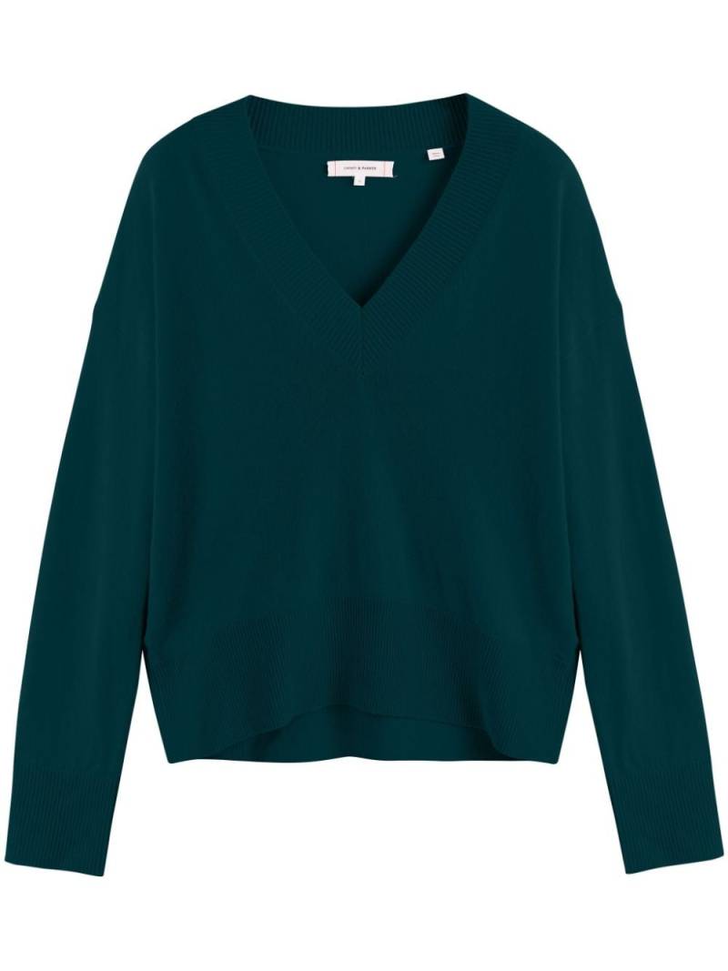 Chinti & Parker V-neck sweater - Green von Chinti & Parker