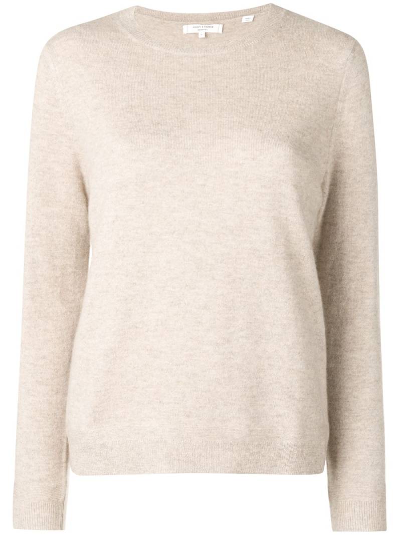 Chinti & Parker crew-neck cashmere sweater - Neutrals von Chinti & Parker