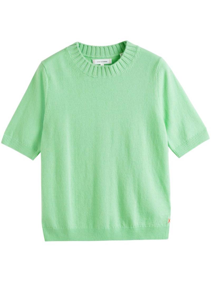 Chinti & Parker crew-neck knitted T-shirt - Green von Chinti & Parker