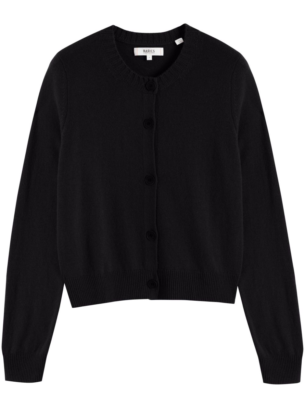 Chinti & Parker crew-neck knitted cardigan - Black von Chinti & Parker