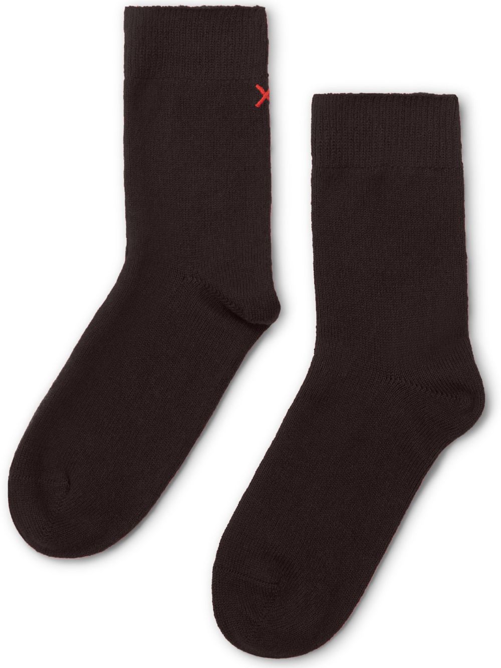 Chinti & Parker decorative-stitching socks - Black von Chinti & Parker