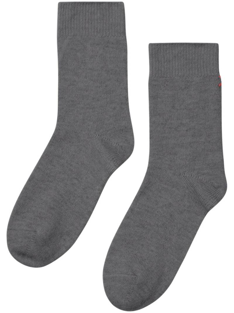 Chinti & Parker decorative-stitching socks - Grey von Chinti & Parker