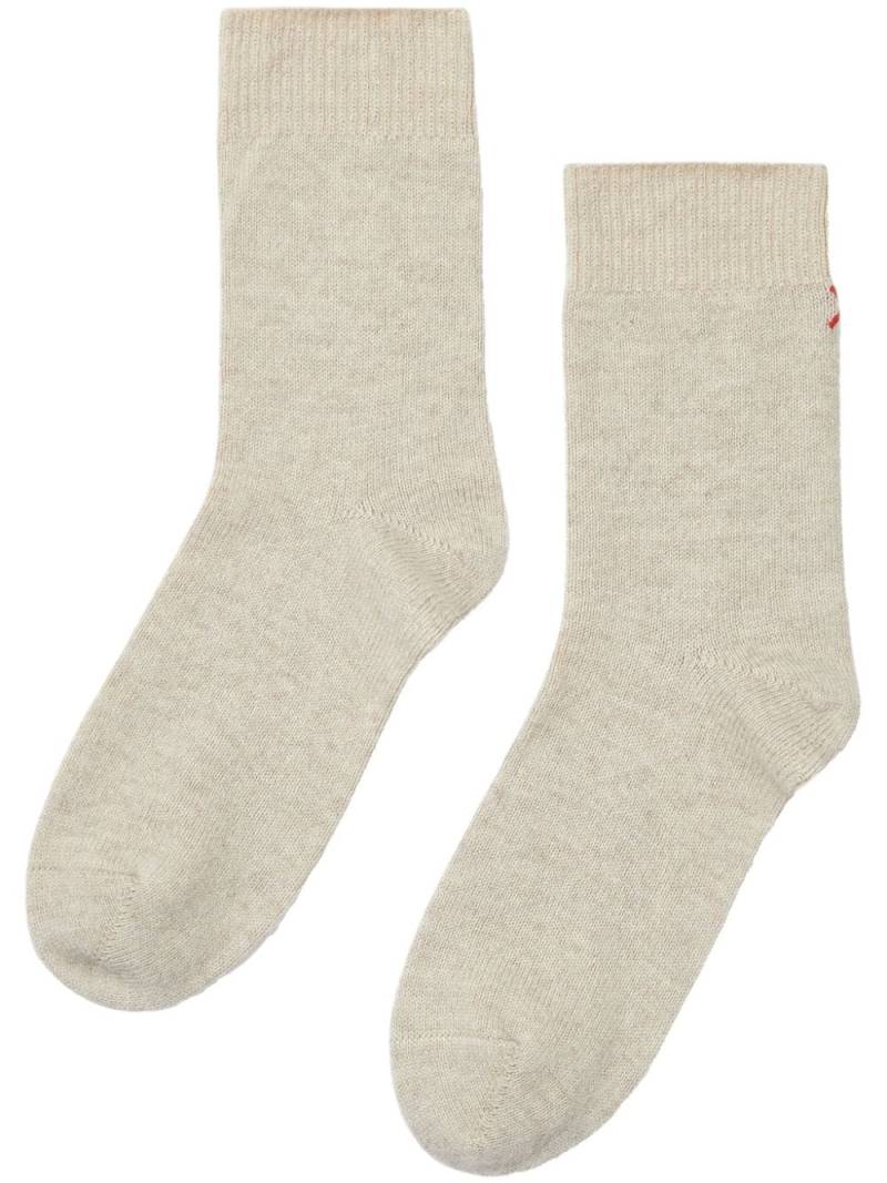 Chinti & Parker decorative-stitching socks - Neutrals von Chinti & Parker