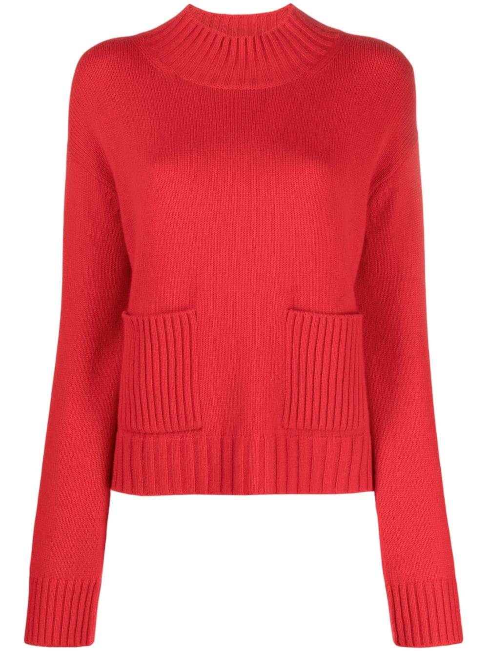 Chinti & Parker double-pocket cashmere jumper - Red von Chinti & Parker