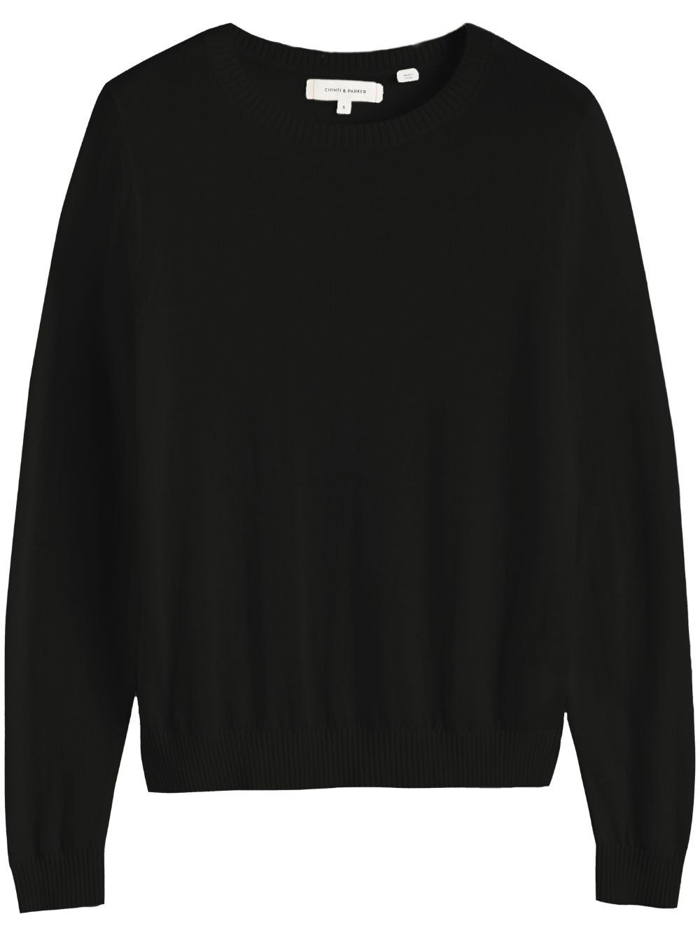 Chinti & Parker fine-knit merino jumper - Black von Chinti & Parker