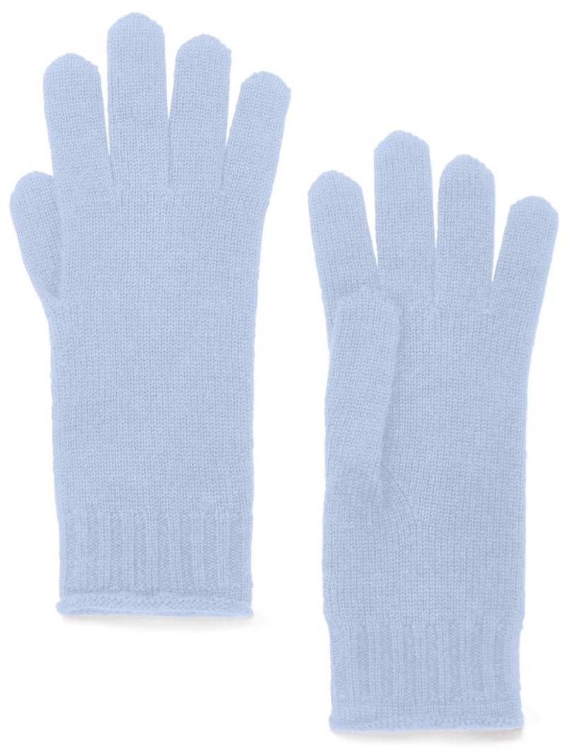 Chinti & Parker knitted gloves - Blue von Chinti & Parker