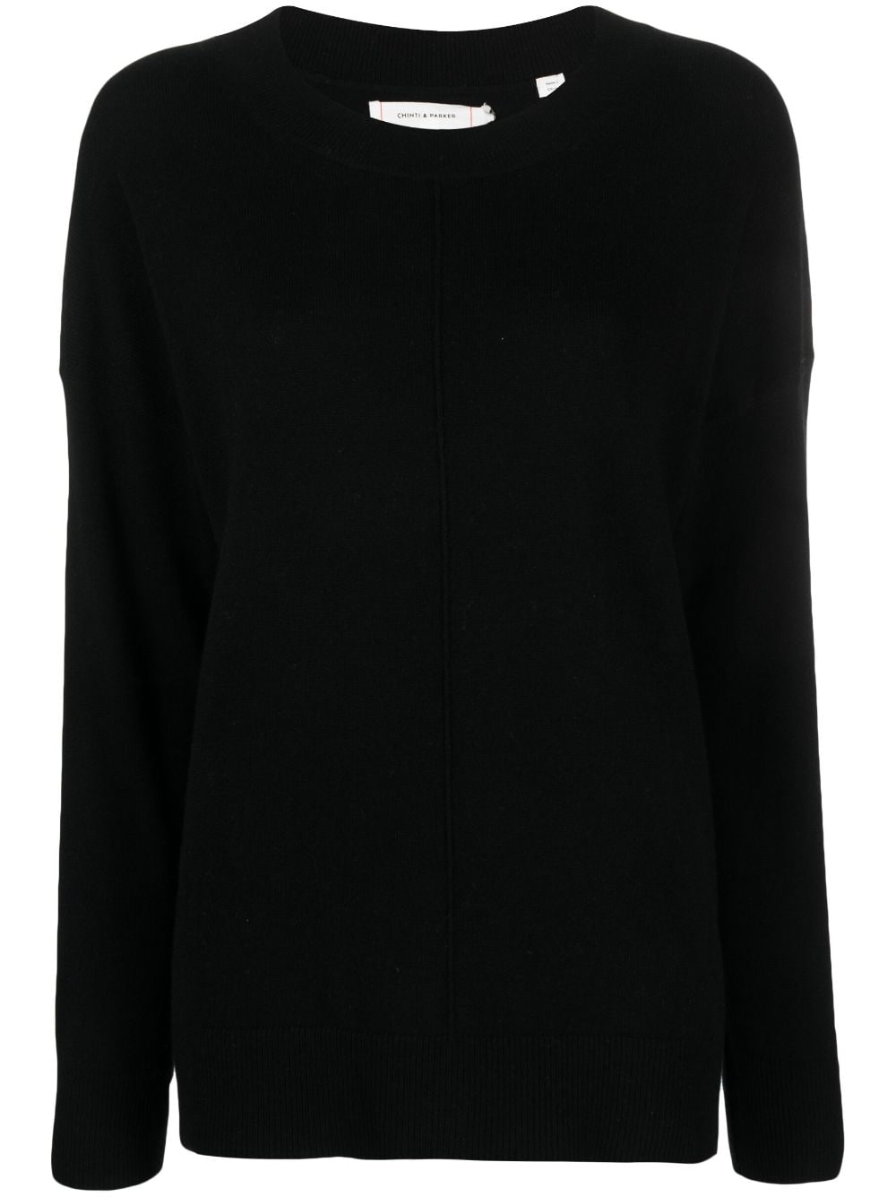 Chinti & Parker long-sleeve fine-knit sweater - Black von Chinti & Parker