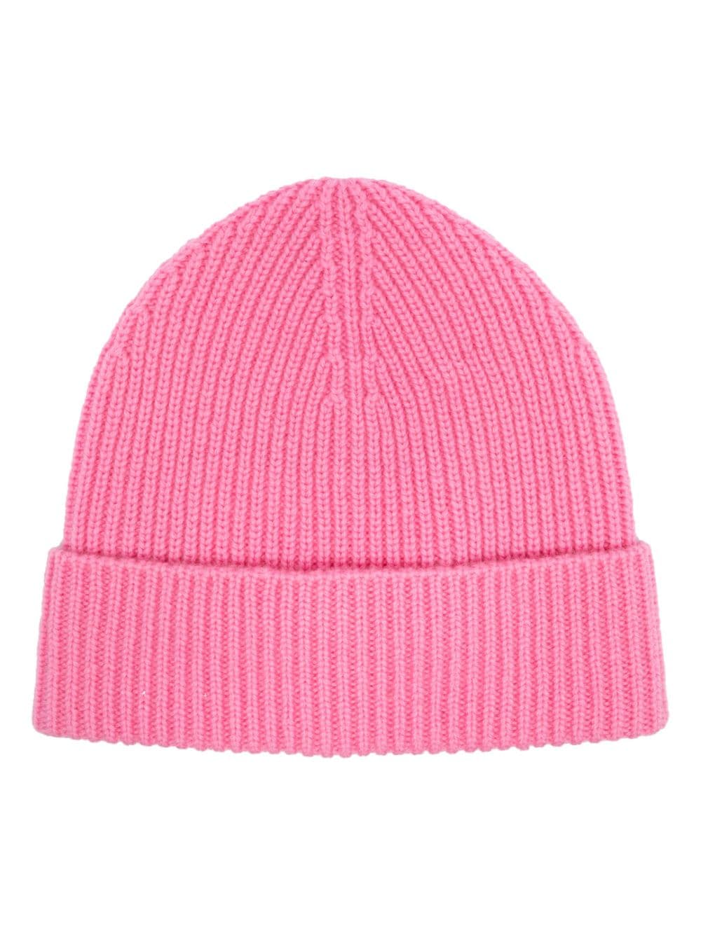 Chinti & Parker ribbed-knit beanie - Pink von Chinti & Parker