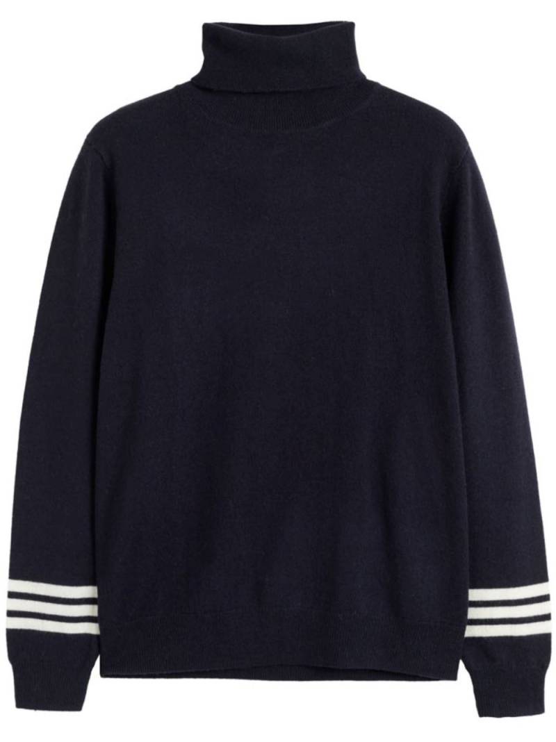 Chinti & Parker roll-neck knitted jumper - Blue von Chinti & Parker