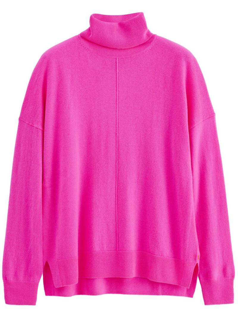 Chinti & Parker roll-neck wool blend jumper - Pink von Chinti & Parker