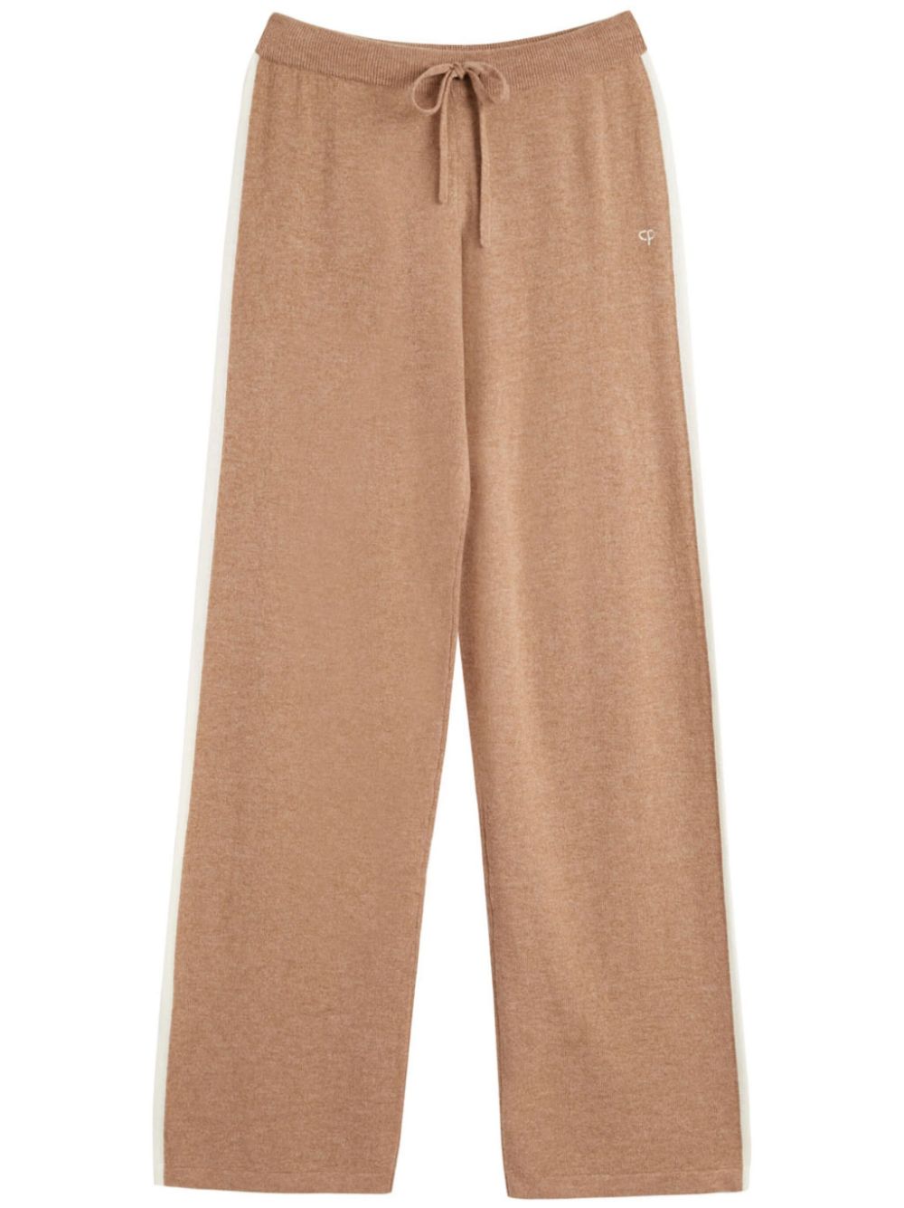 Chinti & Parker side-stripe wool-cashmere pants - Brown von Chinti & Parker