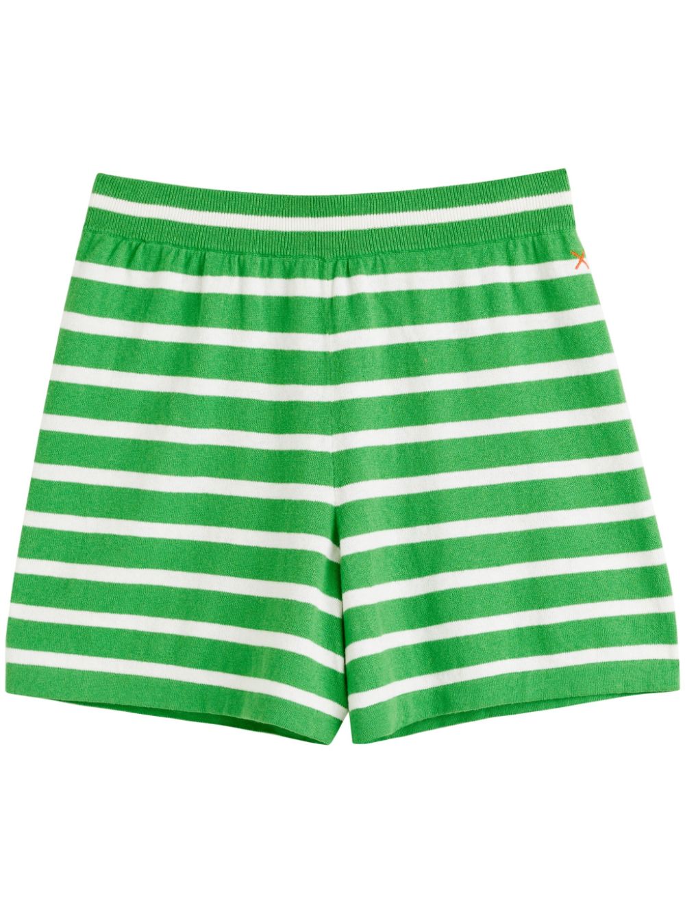 Chinti & Parker striped knitted shorts - Green von Chinti & Parker