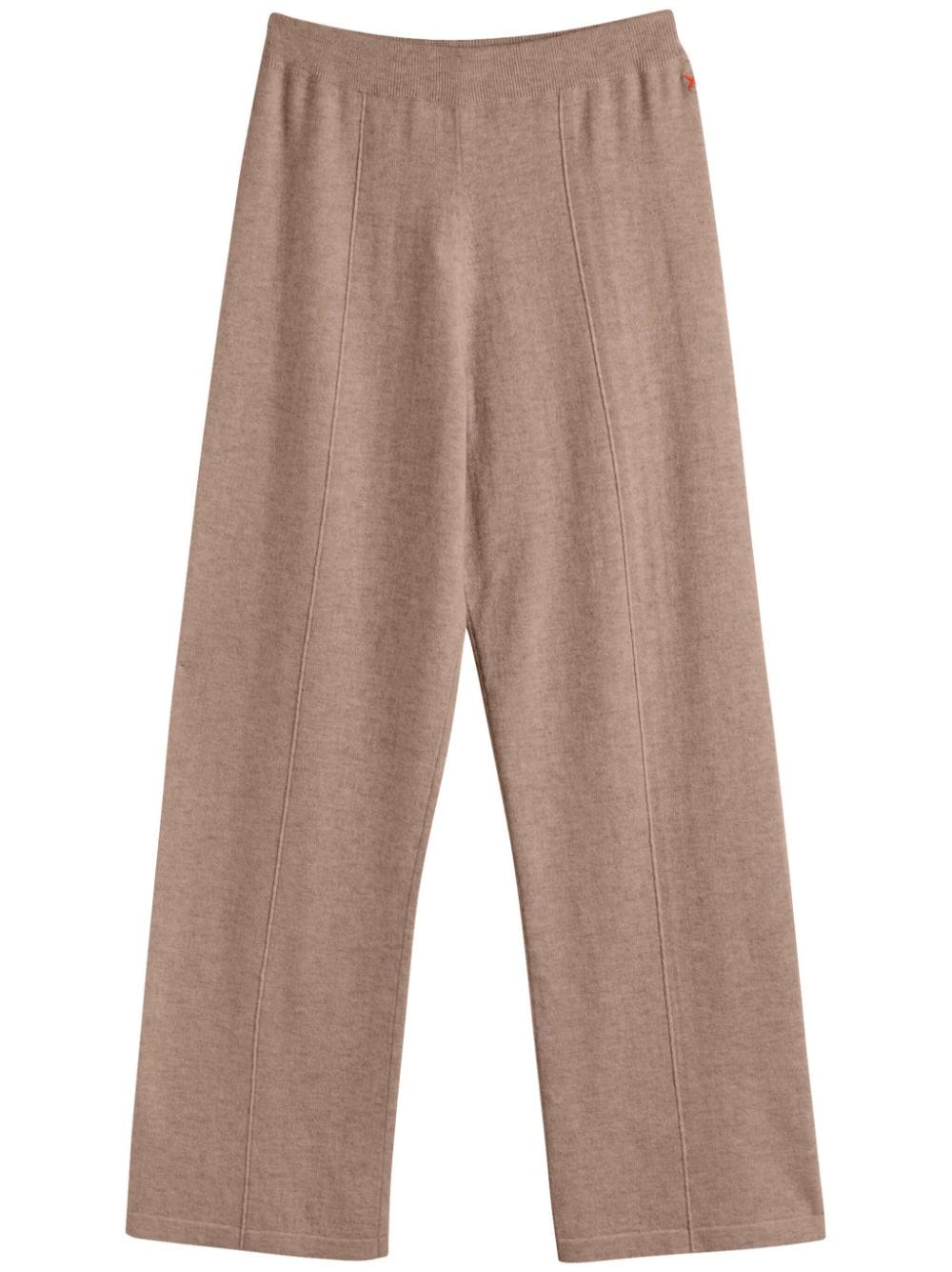 Chinti & Parker wide-leg knitted track pants - Neutrals von Chinti & Parker