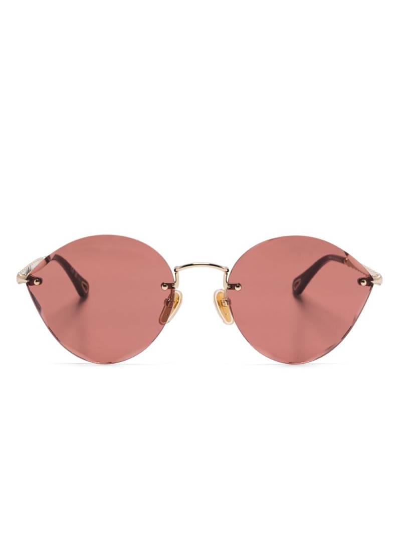 Chloé Eyewear CH0253S sunglasses - Gold von Chloé Eyewear