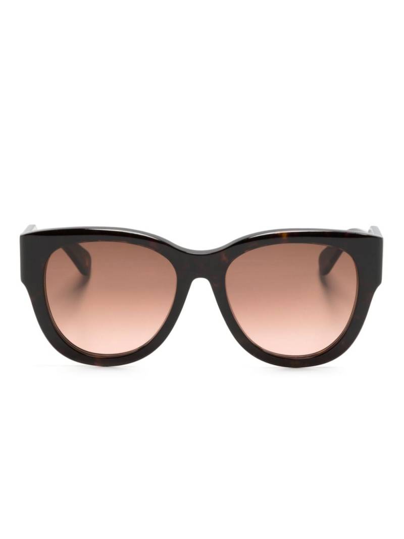 Chloé Eyewear Havana round-frame sunglasses - Brown von Chloé Eyewear