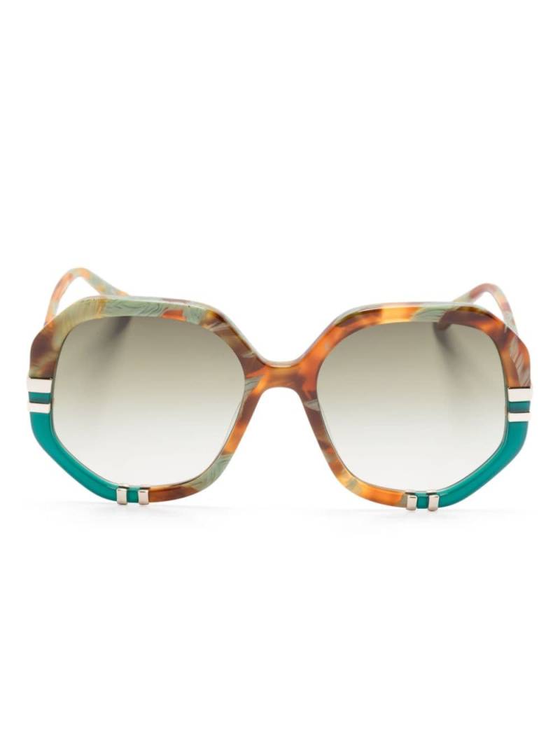 Chloé Eyewear West sunglasses - Brown von Chloé Eyewear