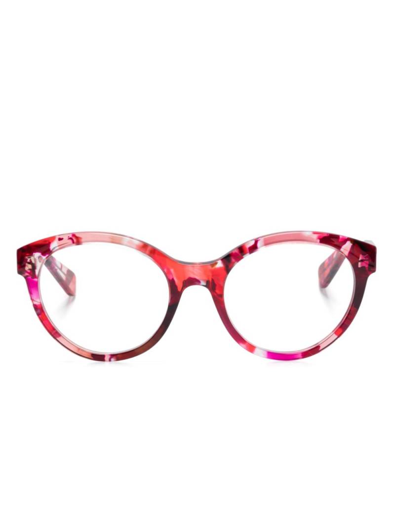 Chloé Eyewear butterfly-frame glasses - Red von Chloé Eyewear