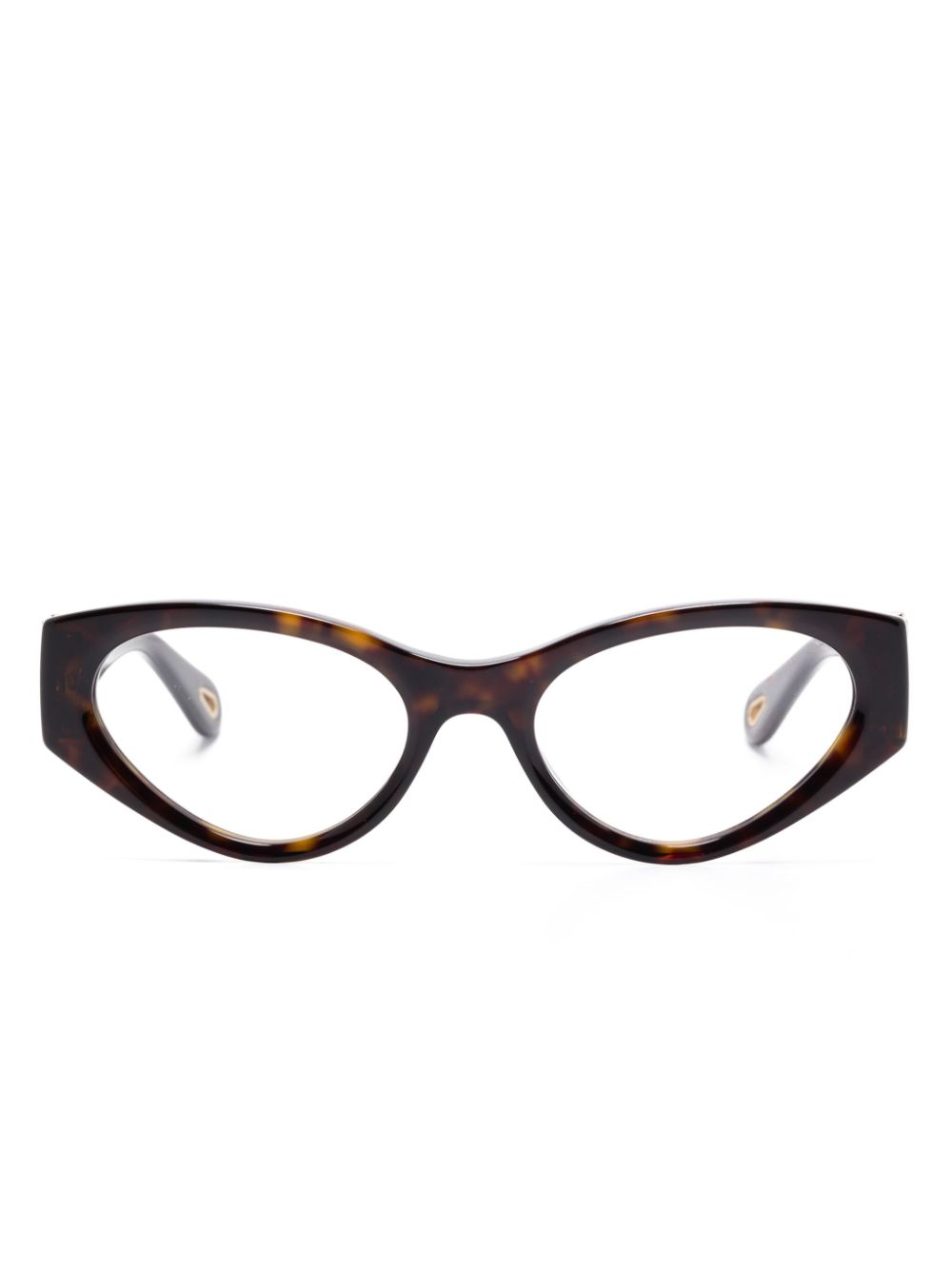 Chloé Eyewear cat-eye glasses - Brown von Chloé Eyewear