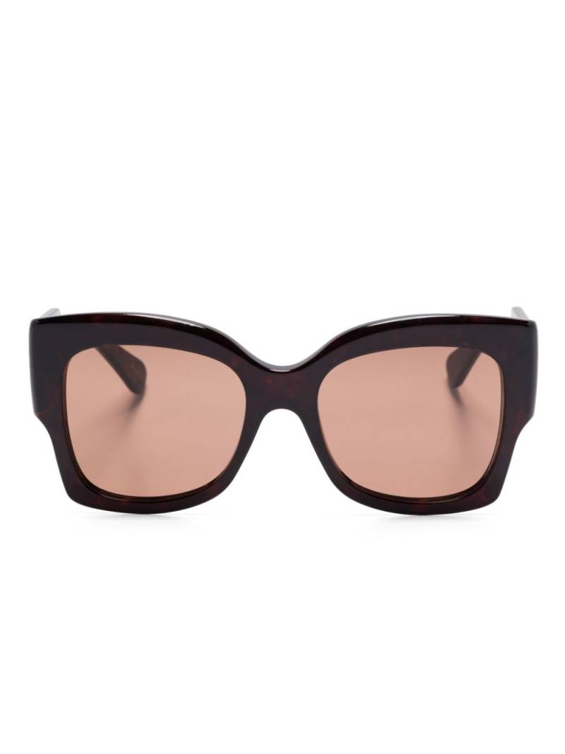 Chloé Eyewear cat-eye sunglasses - Brown von Chloé Eyewear