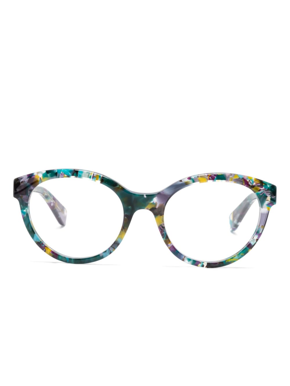 Chloé Eyewear round-frame glasses - Blue von Chloé Eyewear