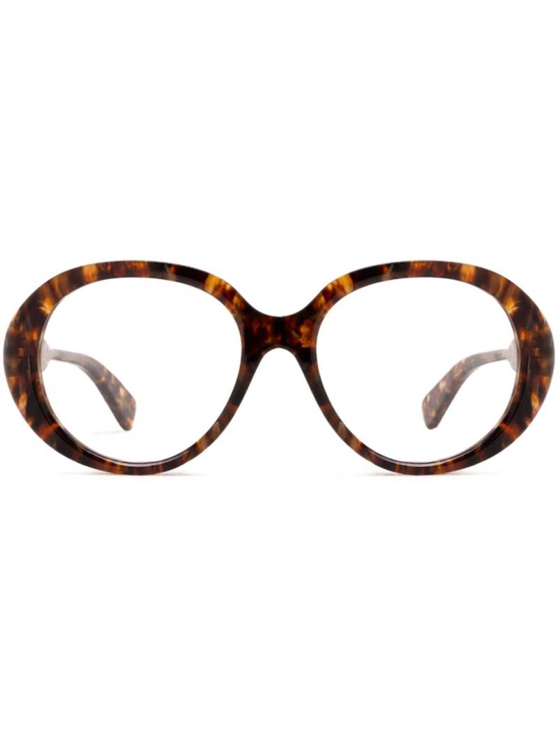 Chloé Eyewear round-frame glasses - Brown von Chloé Eyewear