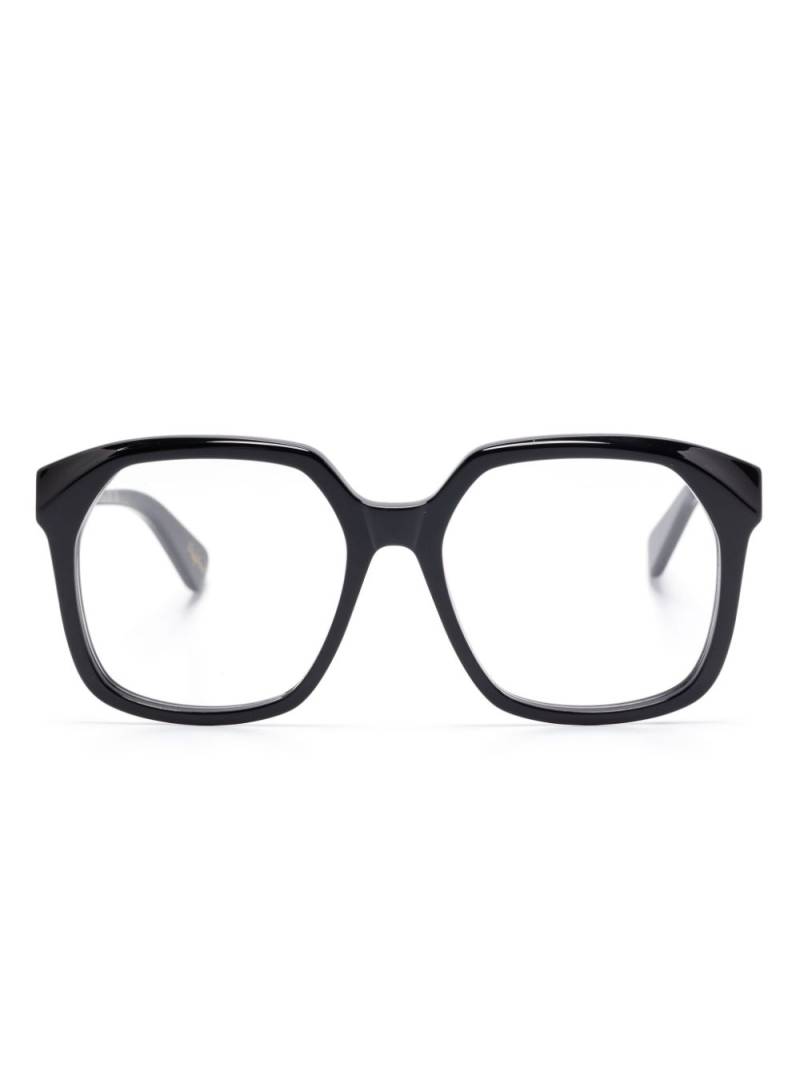 Chloé Eyewear square-frame glasses - Black von Chloé Eyewear