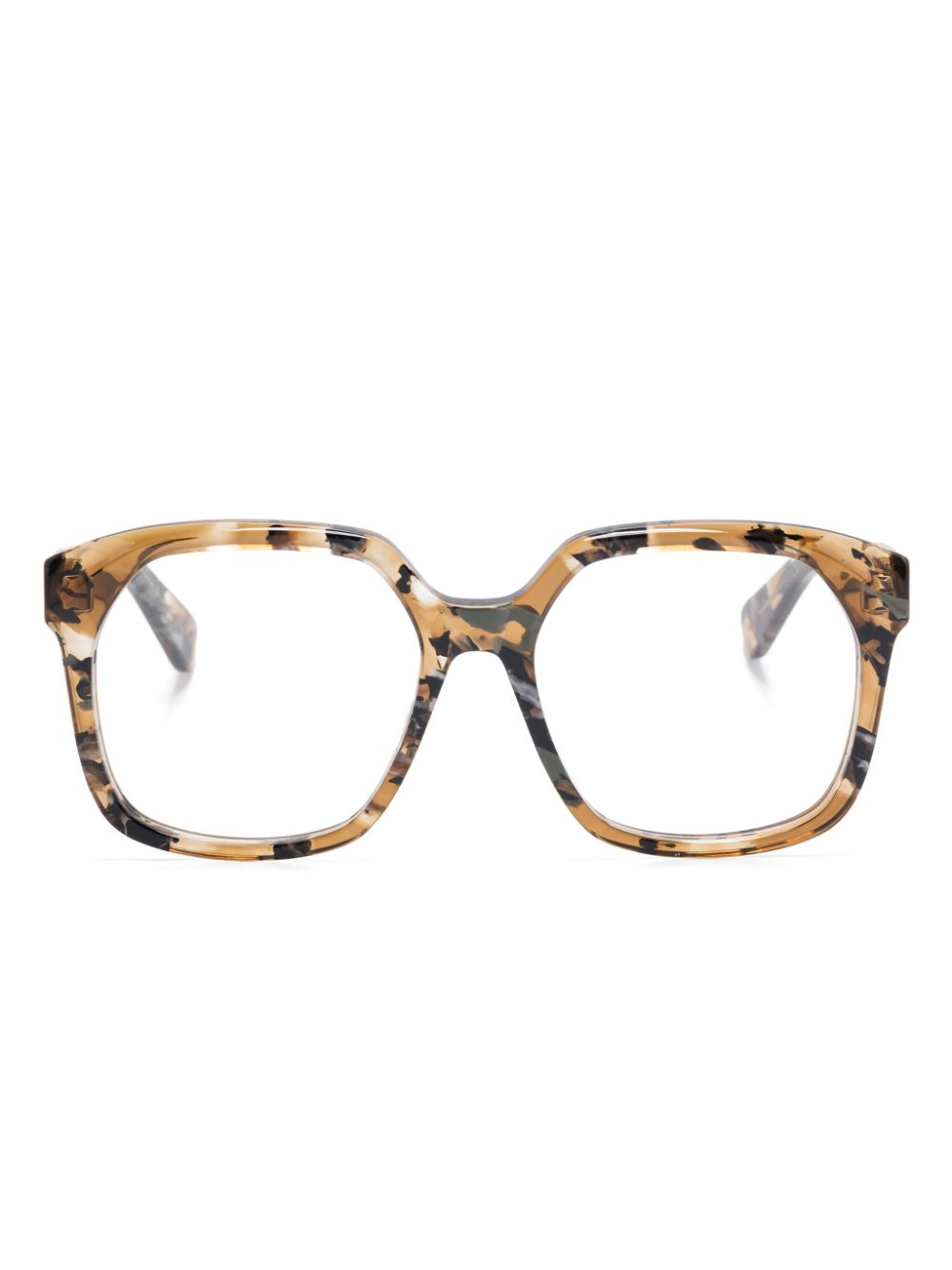 Chloé Eyewear square-frame glasses - Brown von Chloé Eyewear