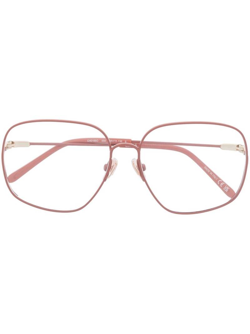 Chloé Eyewear square-frame glasses - Pink von Chloé Eyewear