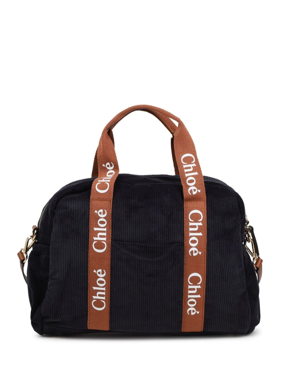 Chloé Kids logo-print changing bag - Black von Chloé Kids