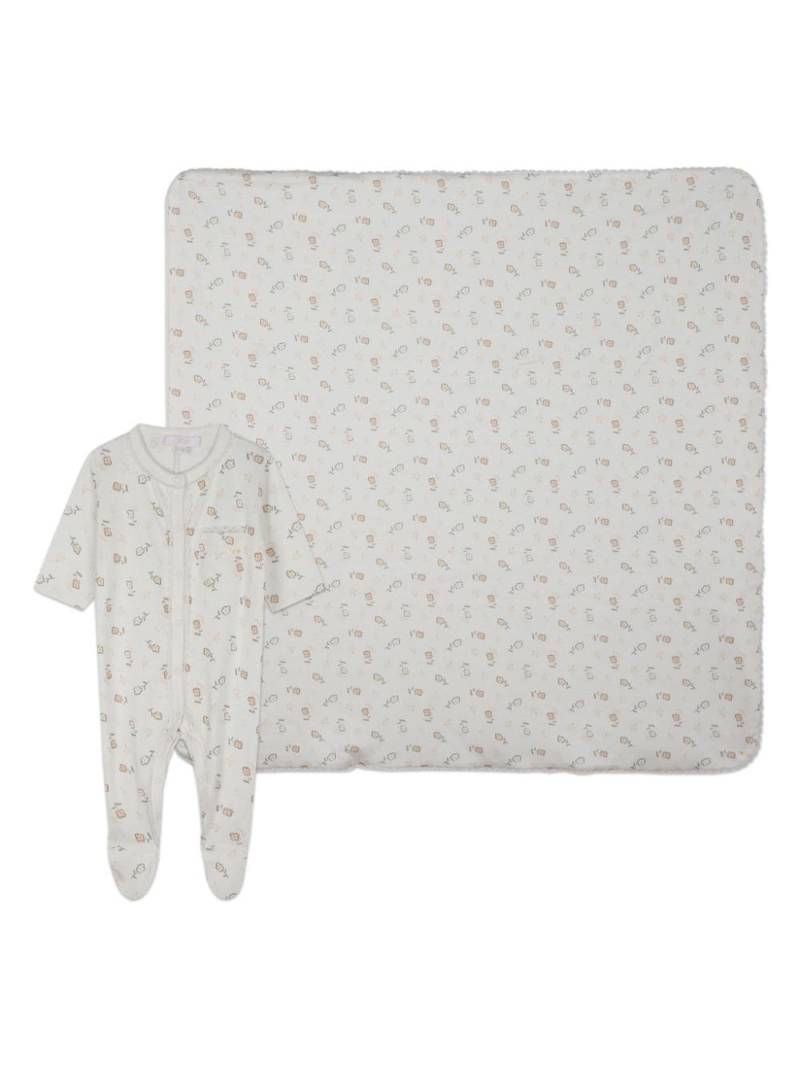 Chloé Kids organic-cotton babygrow gift set - White von Chloé Kids