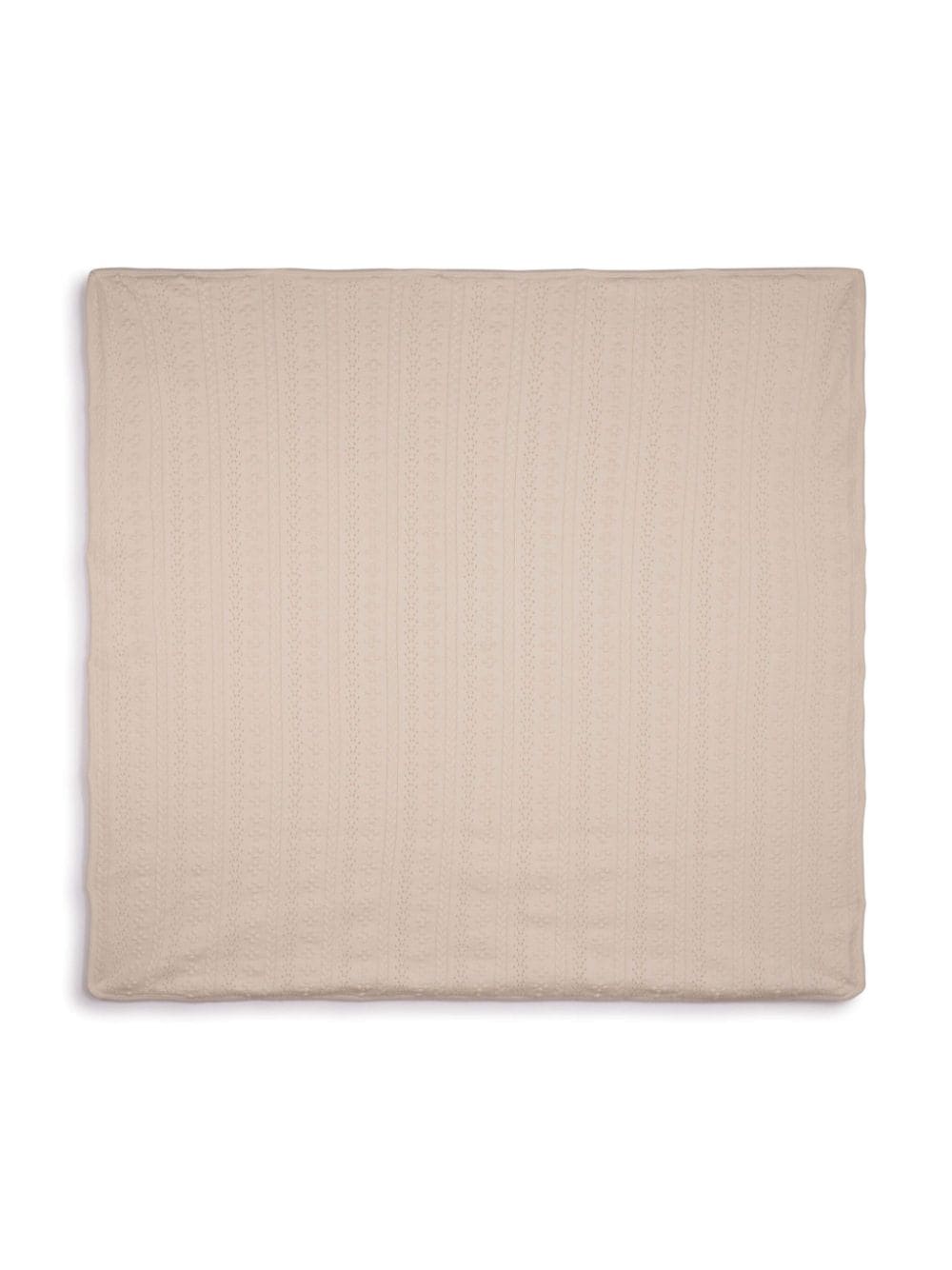 Chloé Kids pointelle-knit cotton-blend blanket - Neutrals von Chloé Kids