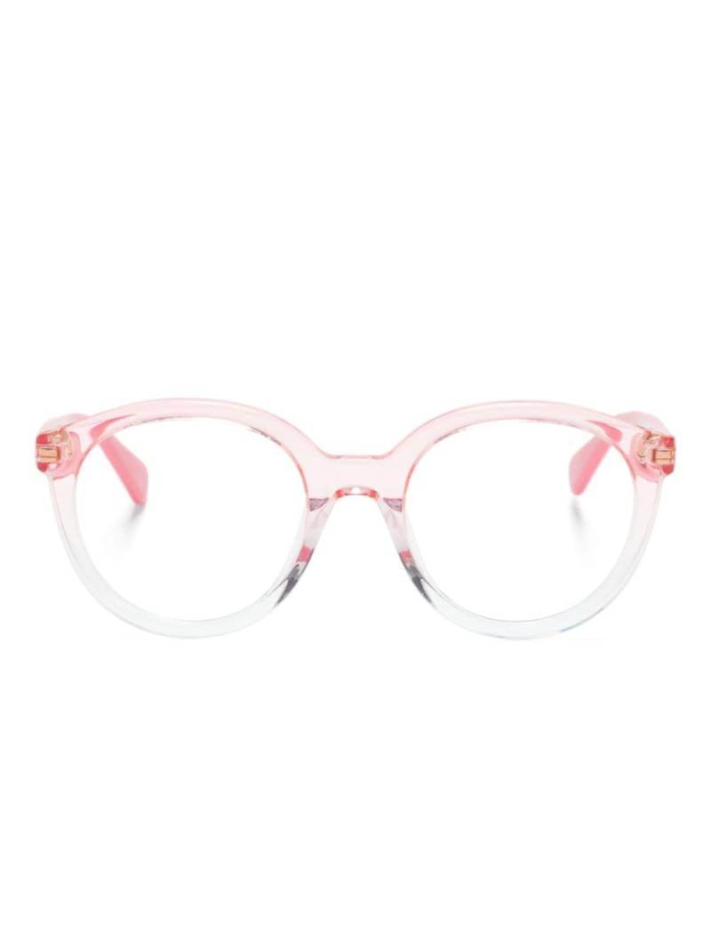 Chloé Kids round-frame glasses - Pink von Chloé Kids