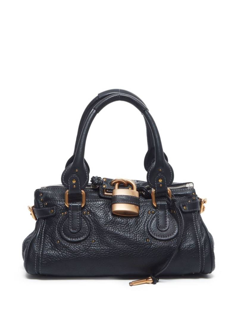 Chloé Pre-Owned 2000s Paddington shoulder bag - Black von Chloé Pre-Owned