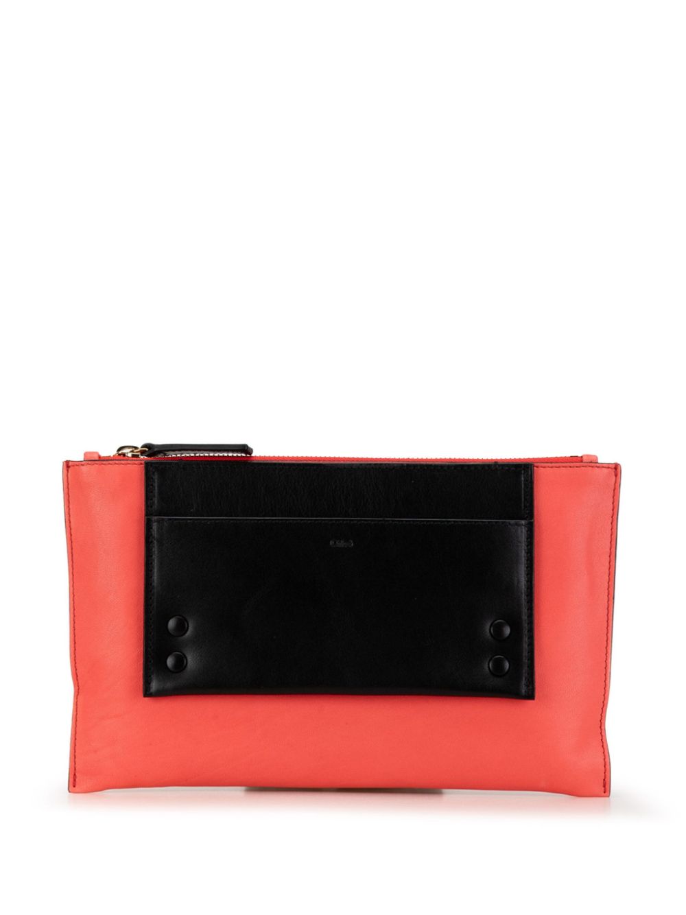 Chloé Pre-Owned 2013 Leather Alice clutch bag - Pink von Chloé Pre-Owned