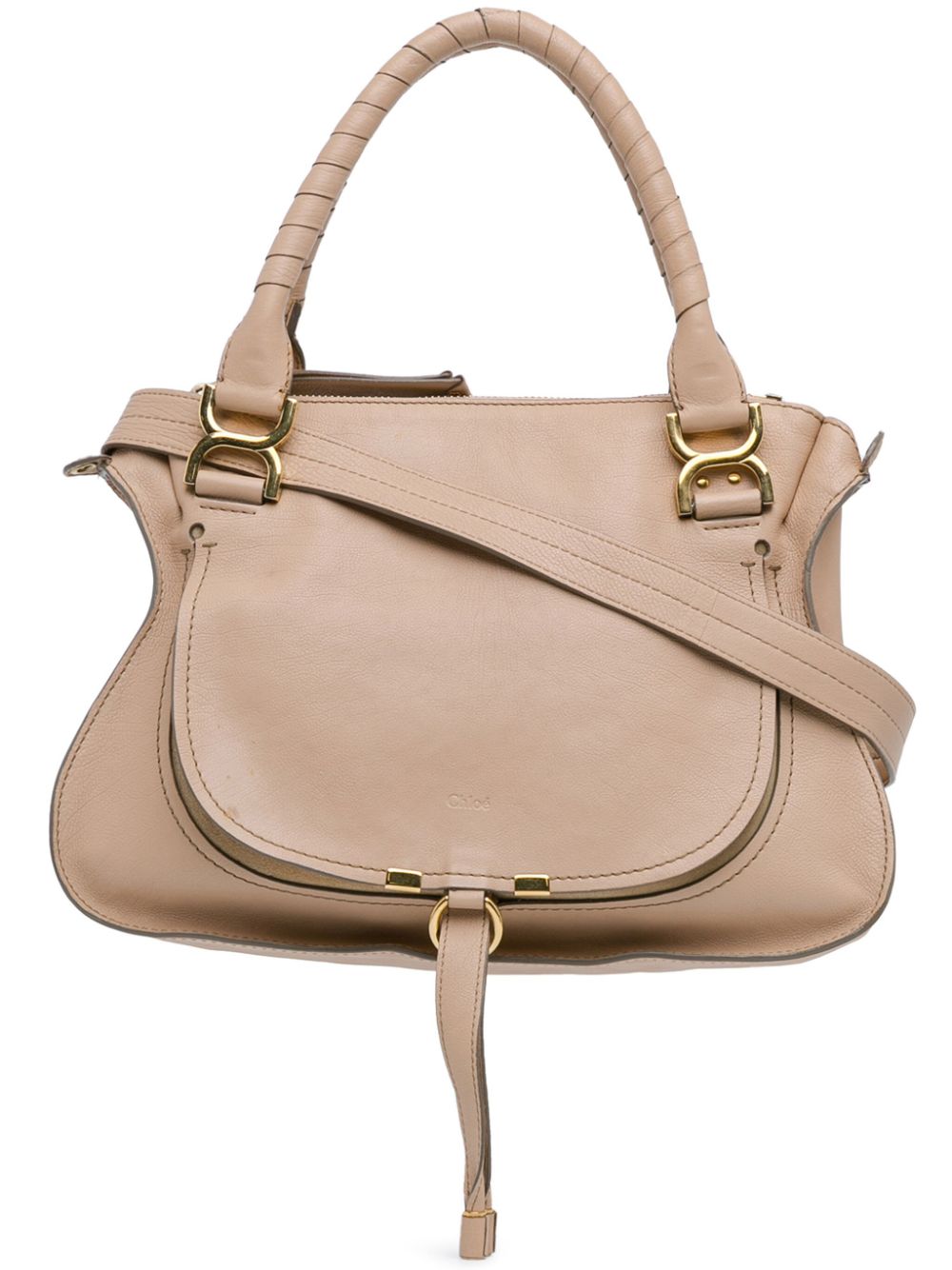 Chloé Pre-Owned 2015 Medium Marcie satchel - Brown von Chloé Pre-Owned