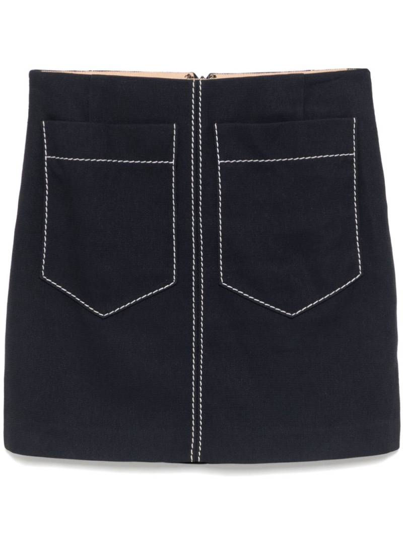 Chloé Pre-Owned 2016 mini skirt - Blue von Chloé Pre-Owned