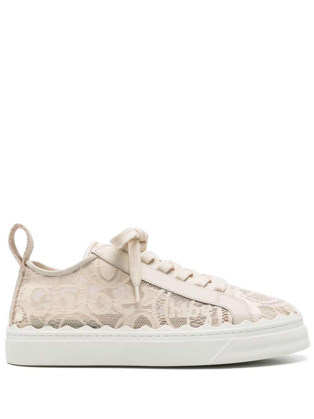 Chloé Pre-Owned Lauren sneakers - Neutrals von Chloé Pre-Owned