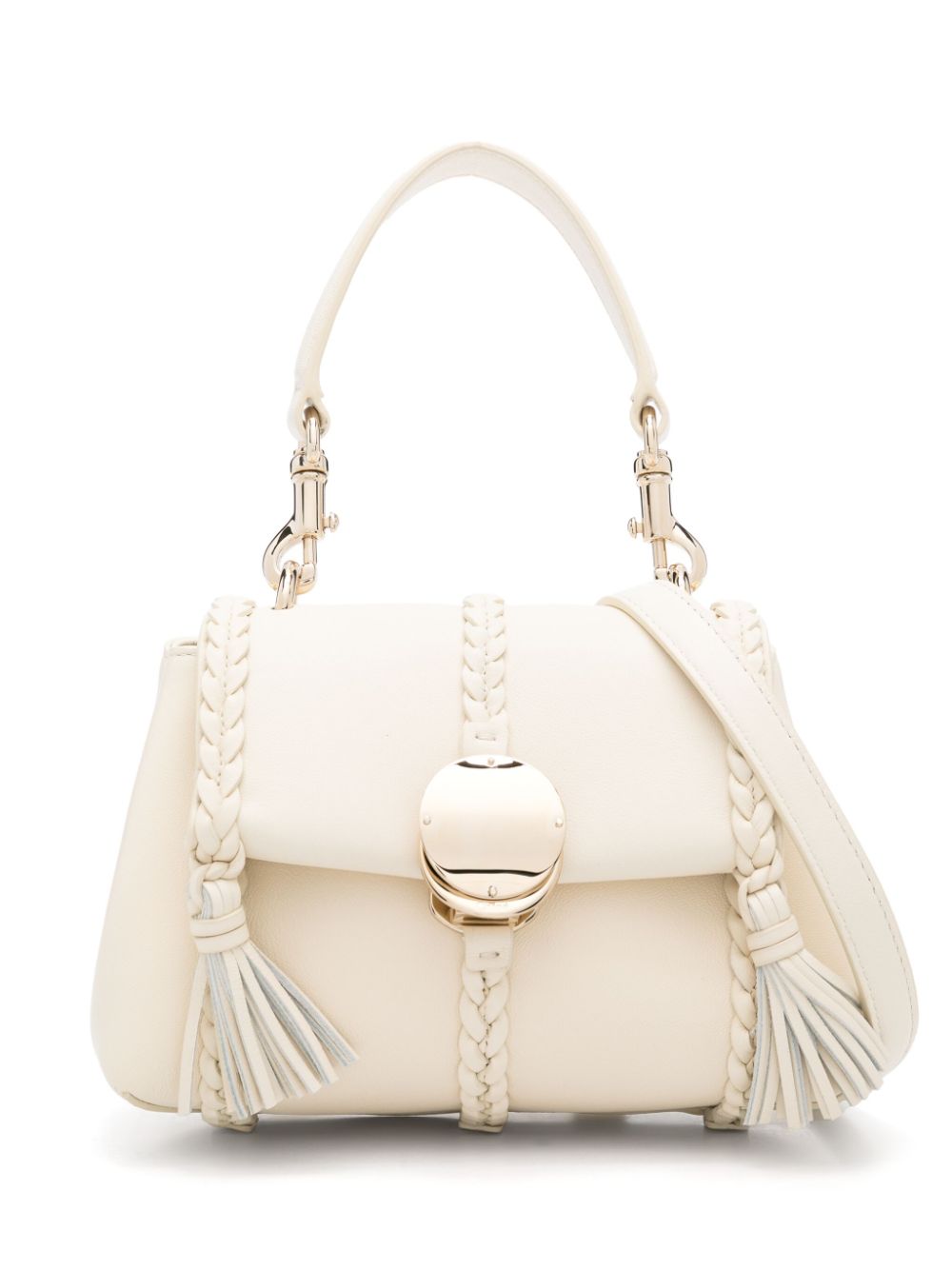 Chloé Pre-Owned mini Penelope shoulder bag - White von Chloé Pre-Owned