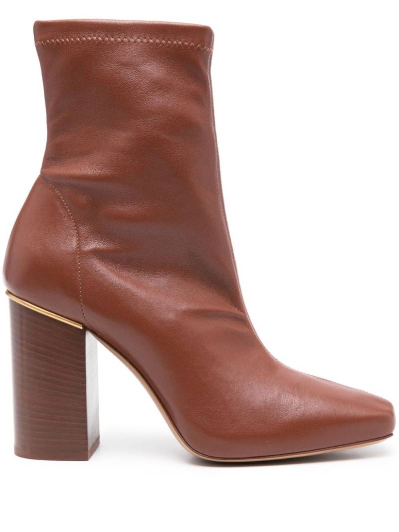 Chloé 95mm Ambre boots - Brown von Chloé