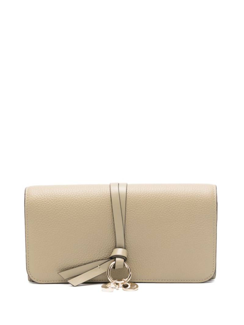 Chloé Alphabet wallet - Neutrals von Chloé