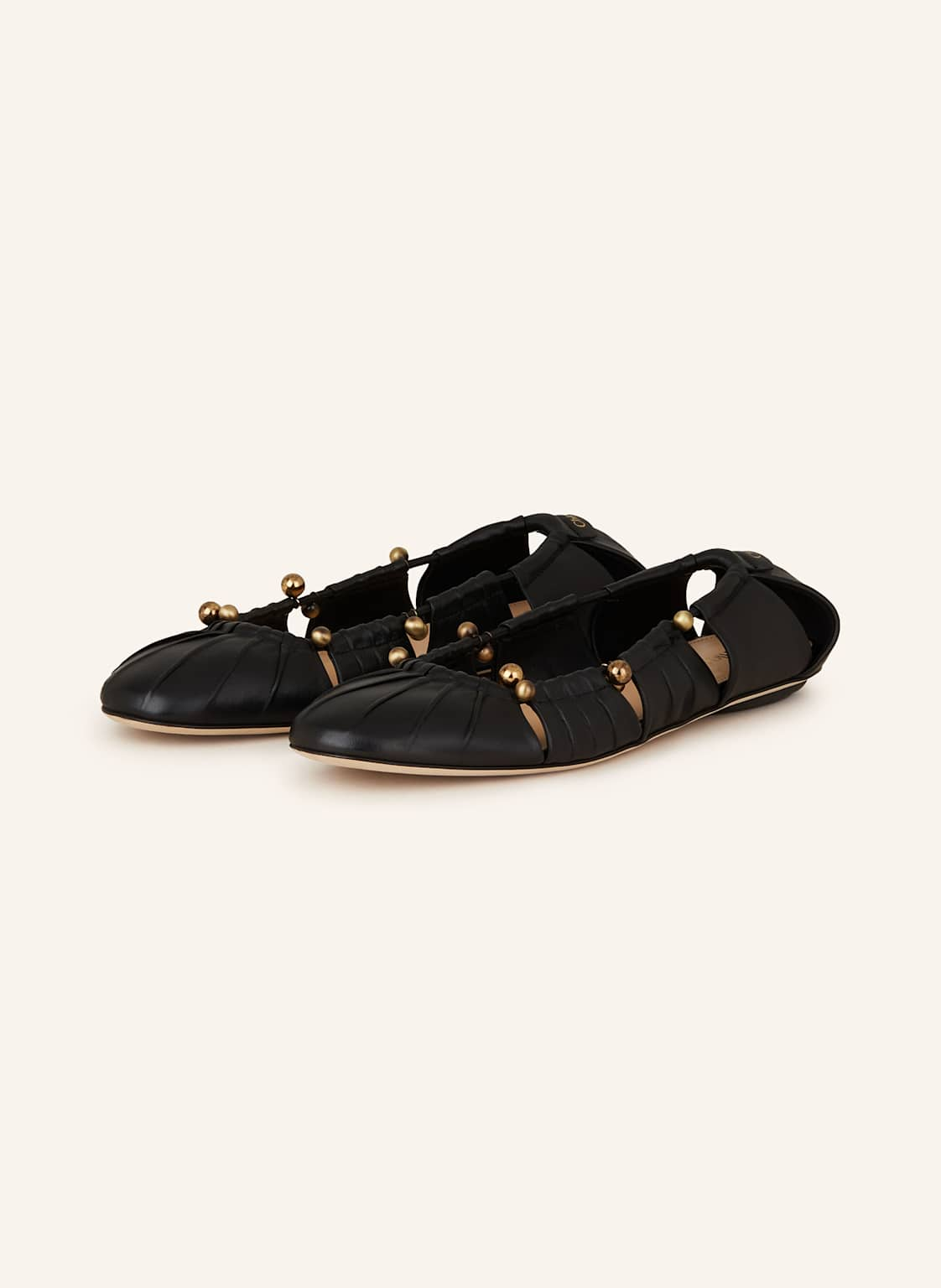 Chloé Ballerinas Luna schwarz von Chloé